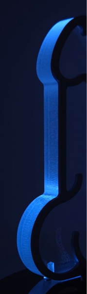 light blue p